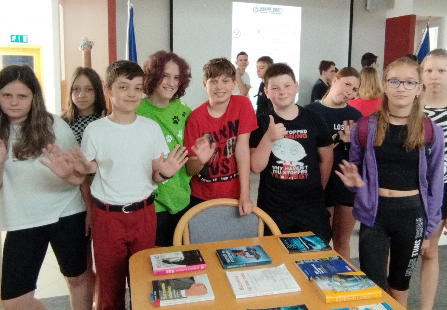 Žákovské sympozium Nebezpečí virtuální sítě navštívili žáci ZŠ Mládí