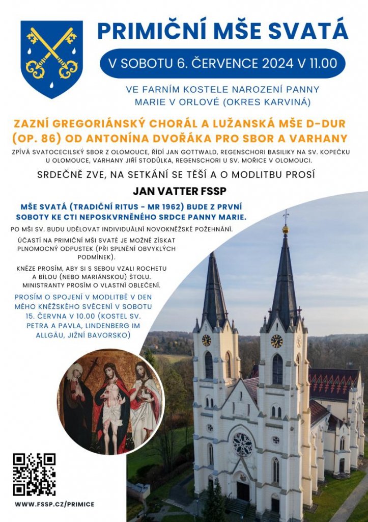 V KOSTELE ZAZNÍ GREGORIÁNSKÝ CHORÁL