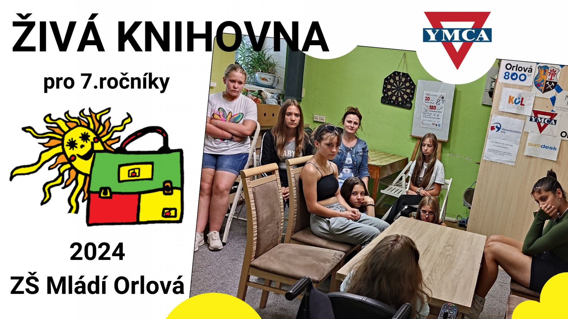 Živá knihovna YMCA pro žáky ZŠ Mládí