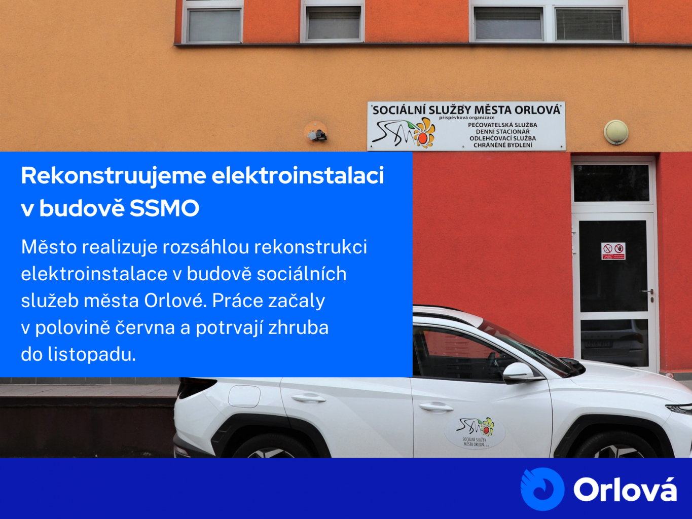 REKONSTRUUJEME ELEKTROINSTALACI V BUDOVĚ SSMO