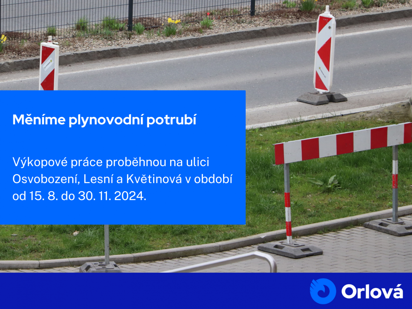 MĚNÍME PLYNOVODNÍ POTRUBÍ