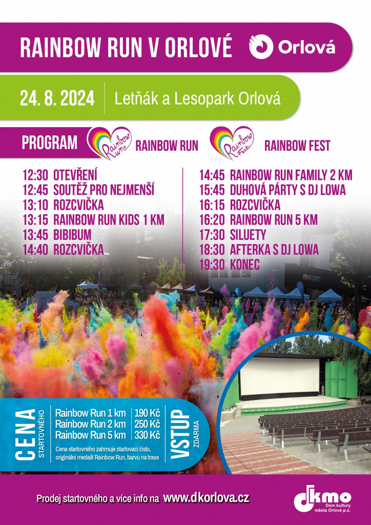 V SOBOTU 24. SRPNA POBĚŽÍ CELÁ ORLOVÁ!