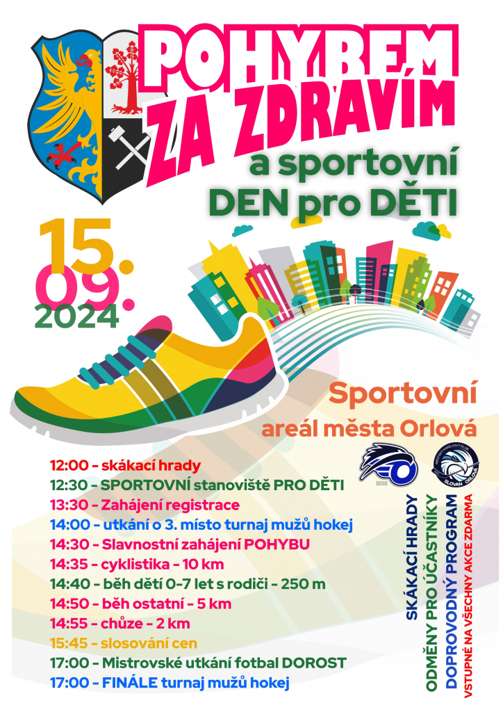Pozvánka na akci "Pohybem za zdravím"