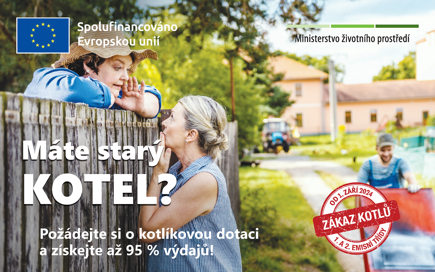PŘIPOMÍNÁME, ŽE PROBÍHÁ POSLEDNÍ PŘIJÍMÁNÍ ŽÁDOSTÍ NA KOTLÍKOVÉ DOTACE