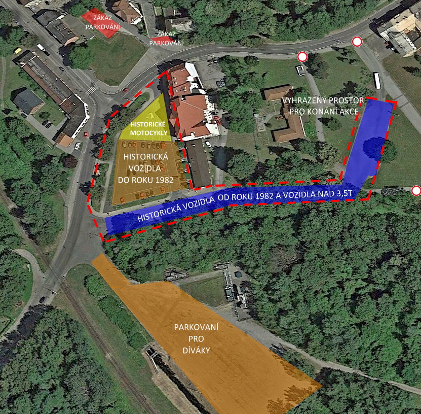 PODÍVEJTE SE NA MAPKU K ORLOVSKÉMU SRAZU AUTO-MOTO VETERÁNŮ