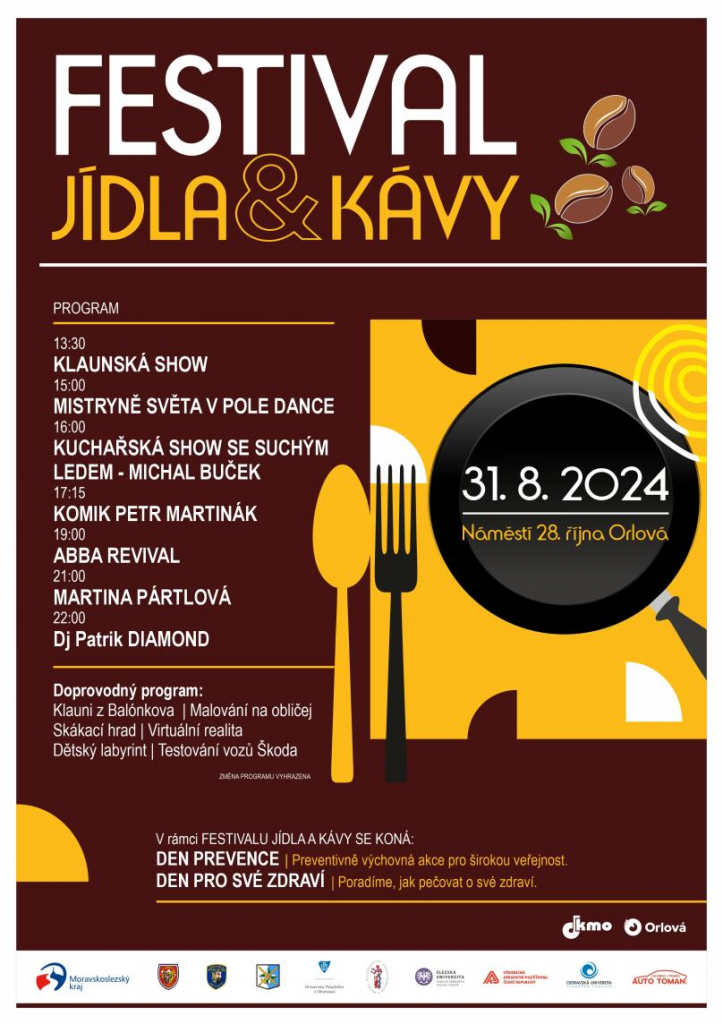 FESTIVAL JÍDLA & KÁVY PROBĚHNE JIŽ ZÍTRA