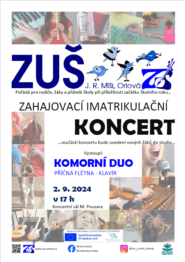 ZUŠ - Krásné zahájení školního roku