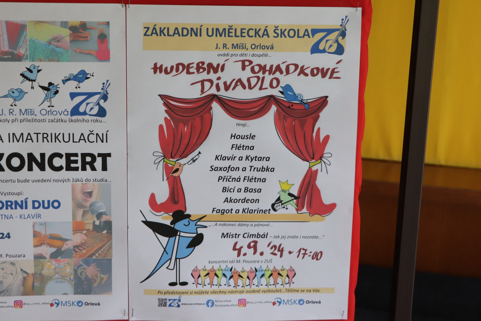 ZUŠKA ZAČALA NOVÝ ŠKOLNÍ ROK DIVADLEM