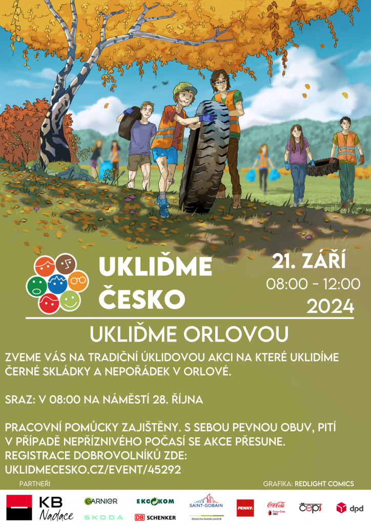 UKLIĎME SPOLEČNĚ ORLOVOU