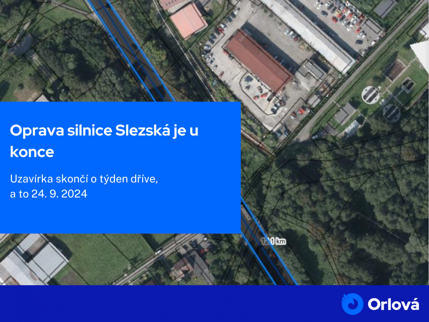 OPRAVA SILNICE SLEZSKÁ JE U KONCE