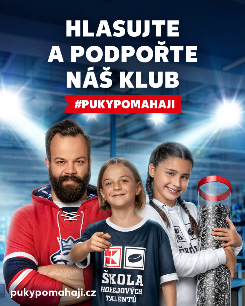HÁZEJTE V KAUFLANDU PUKY DO TUBUSU S NÁZVEM MSK ORLOVÁ