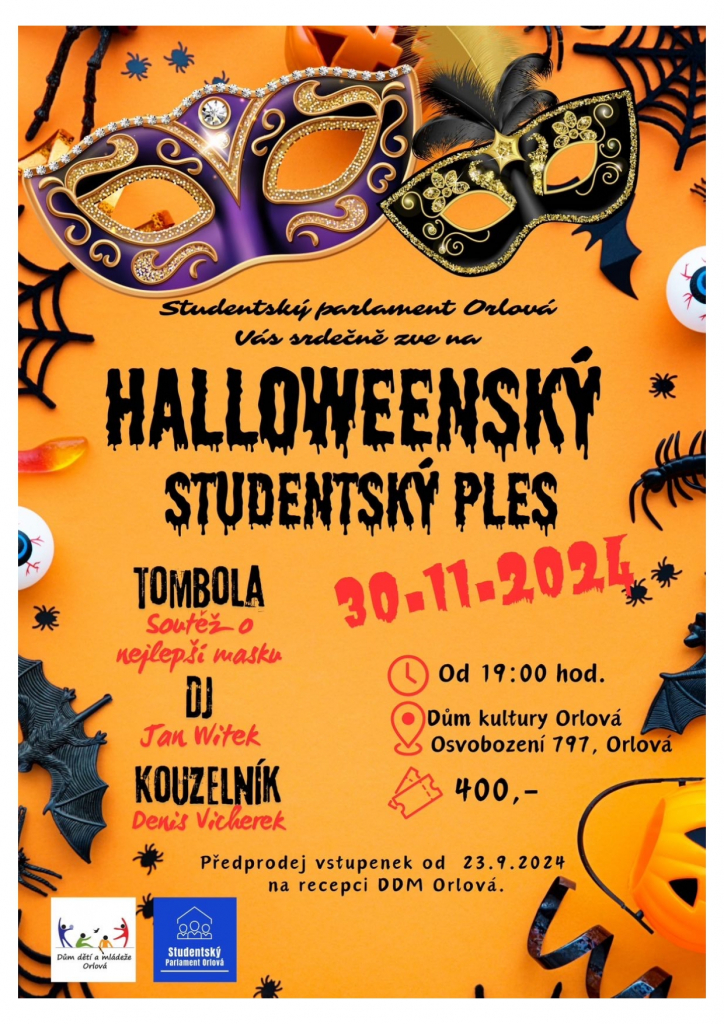 STUDENTI! PŘIJĎTE SE POBAVIT NA PLES