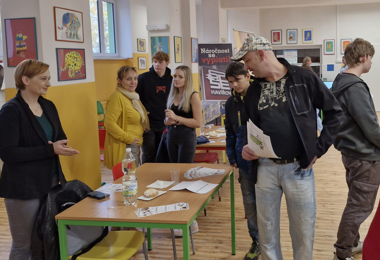 Burza povolání na ZŠ Mládí