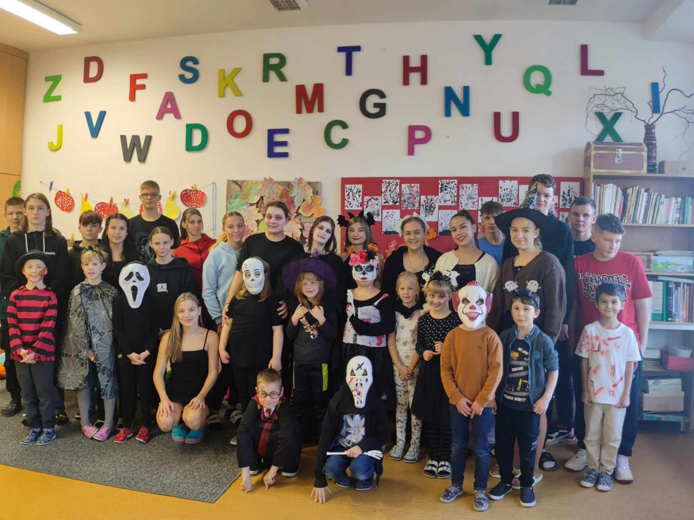 ZŠ Školní 862 - Halloween v prvních třídách