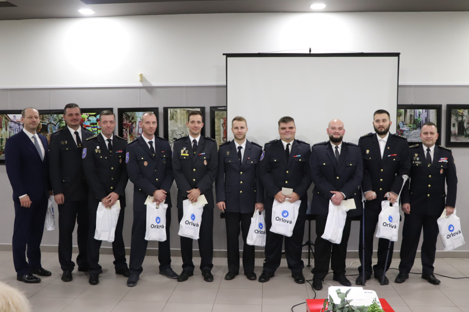 OCENILI JSME DOBROVOLNÉ HASIČE