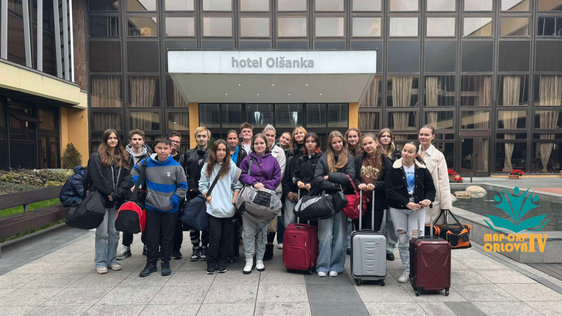 MAP IV - Studentský parlament Orlová navštívil Prahu