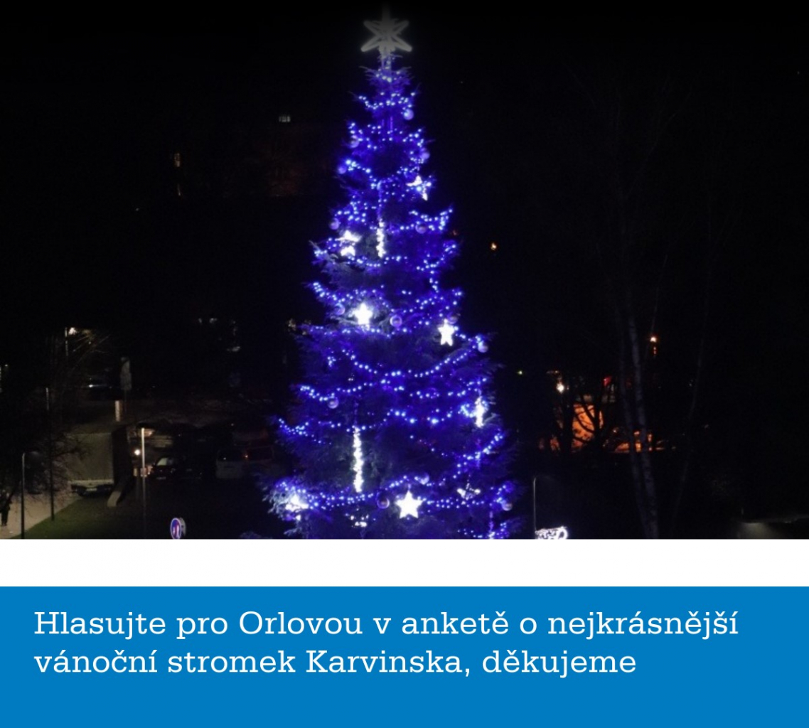 ORLOVÁ SOUTĚŽÍ O NEJKRÁSNĚJŠÍ STROM