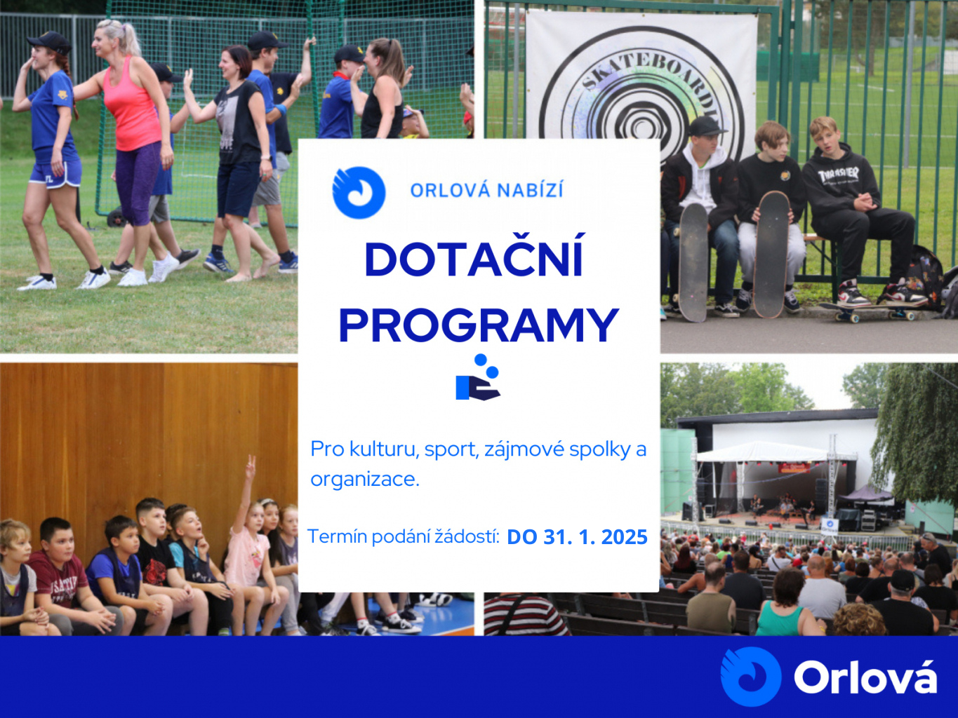 VÝZVY NA DOTAČNÍ PROGRAMY PRO ROK 2025