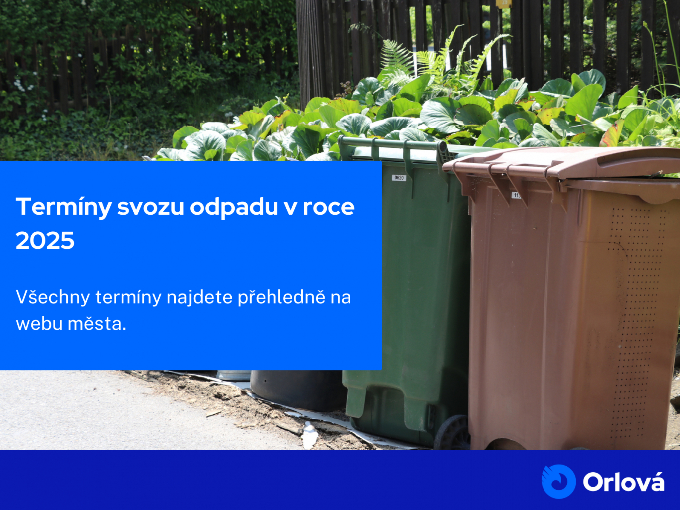 TERMÍNY SVOZU ODPADU 2025