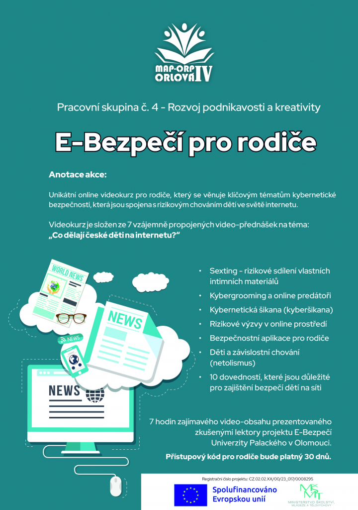 MAPIV - E-Bezpečí pro rodiče – buďme v obraze