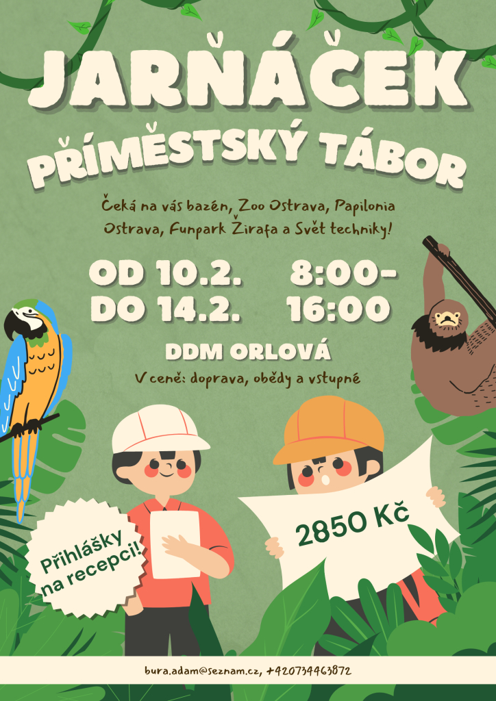 PŘIHLASTE DĚTI NA JARŇÁČEK