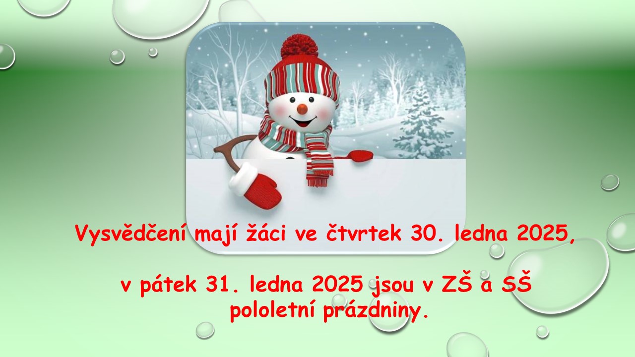 Pololetní prázdniny
