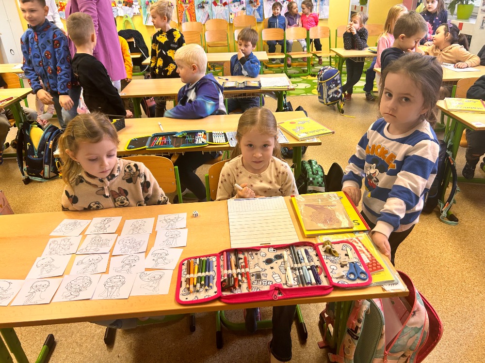 Předškolní děti z mateřské školy Okružní navštívily první třídu