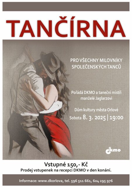 ZVEME MILOVNÍKY SPOLEČENSKÝCH TANCŮ NA TANČÍRNU