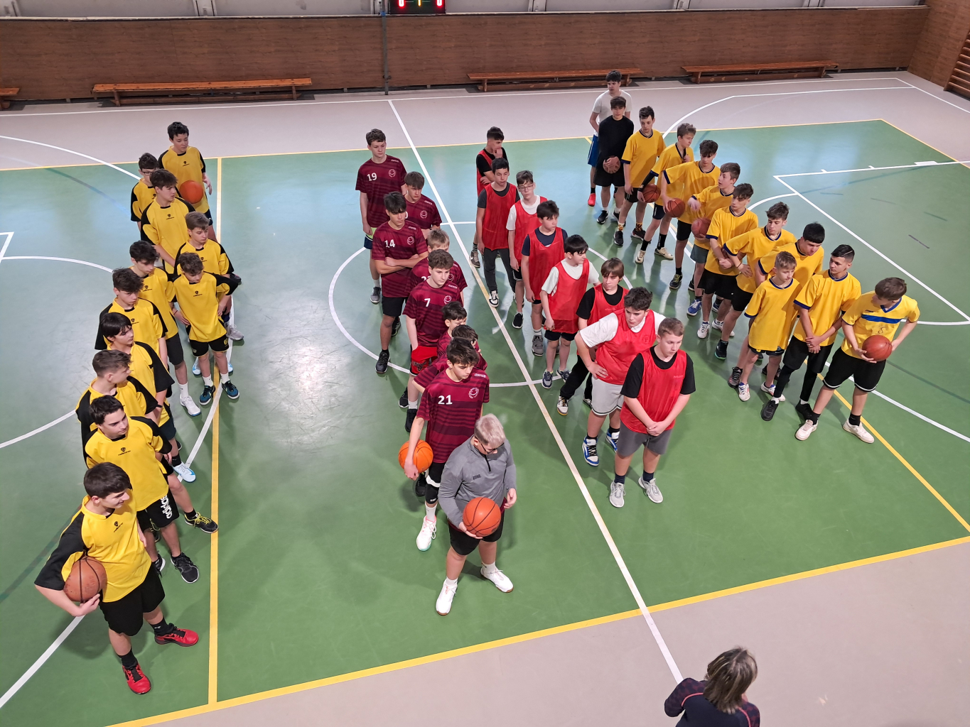 Městské kolo v basketbale starších chlapců