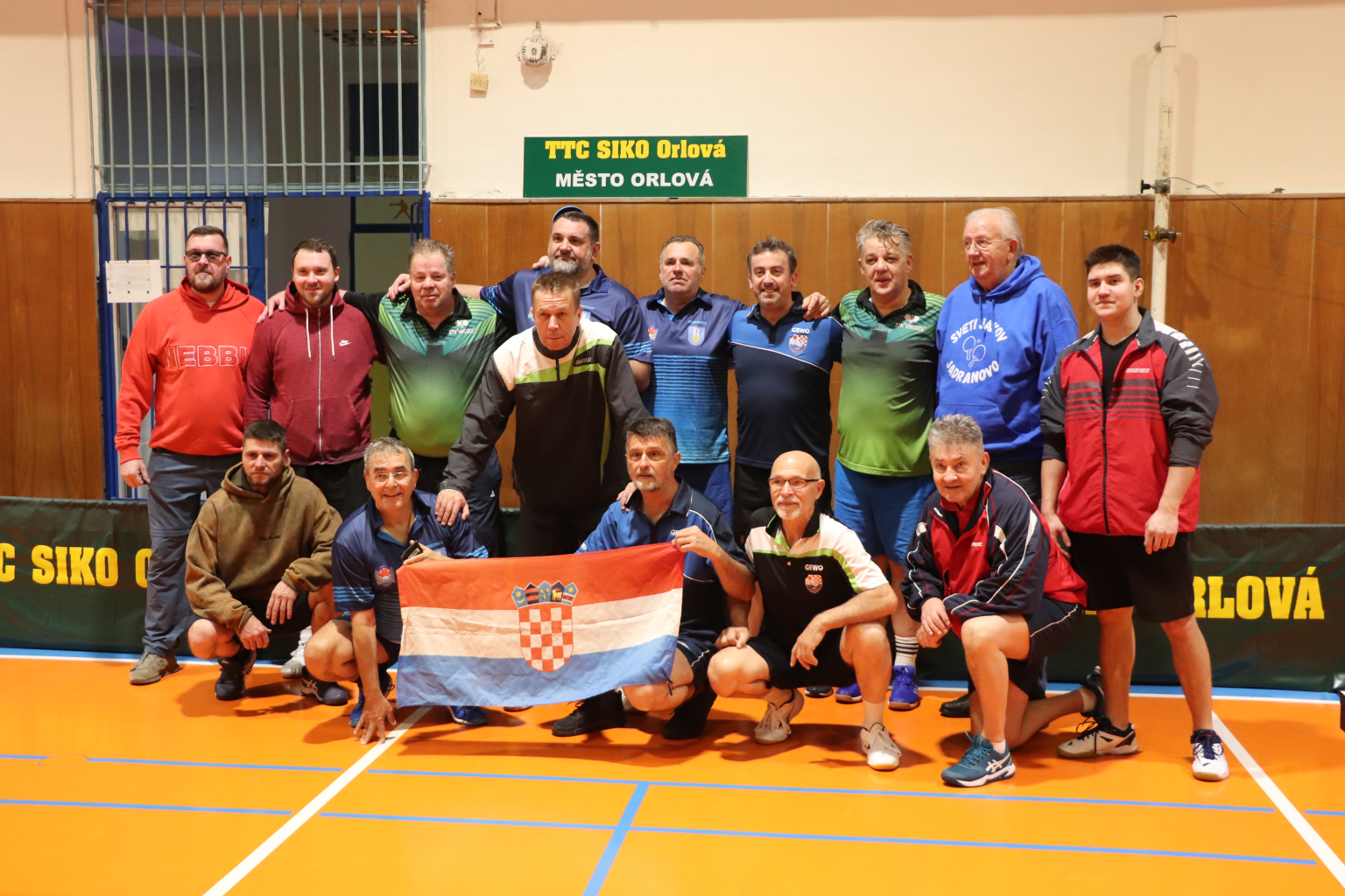 ORLOVÁ USPOŘÁDALA PŘÁTELSKÝ TURNAJ PRO CHORVATSKÉ PARTNERY