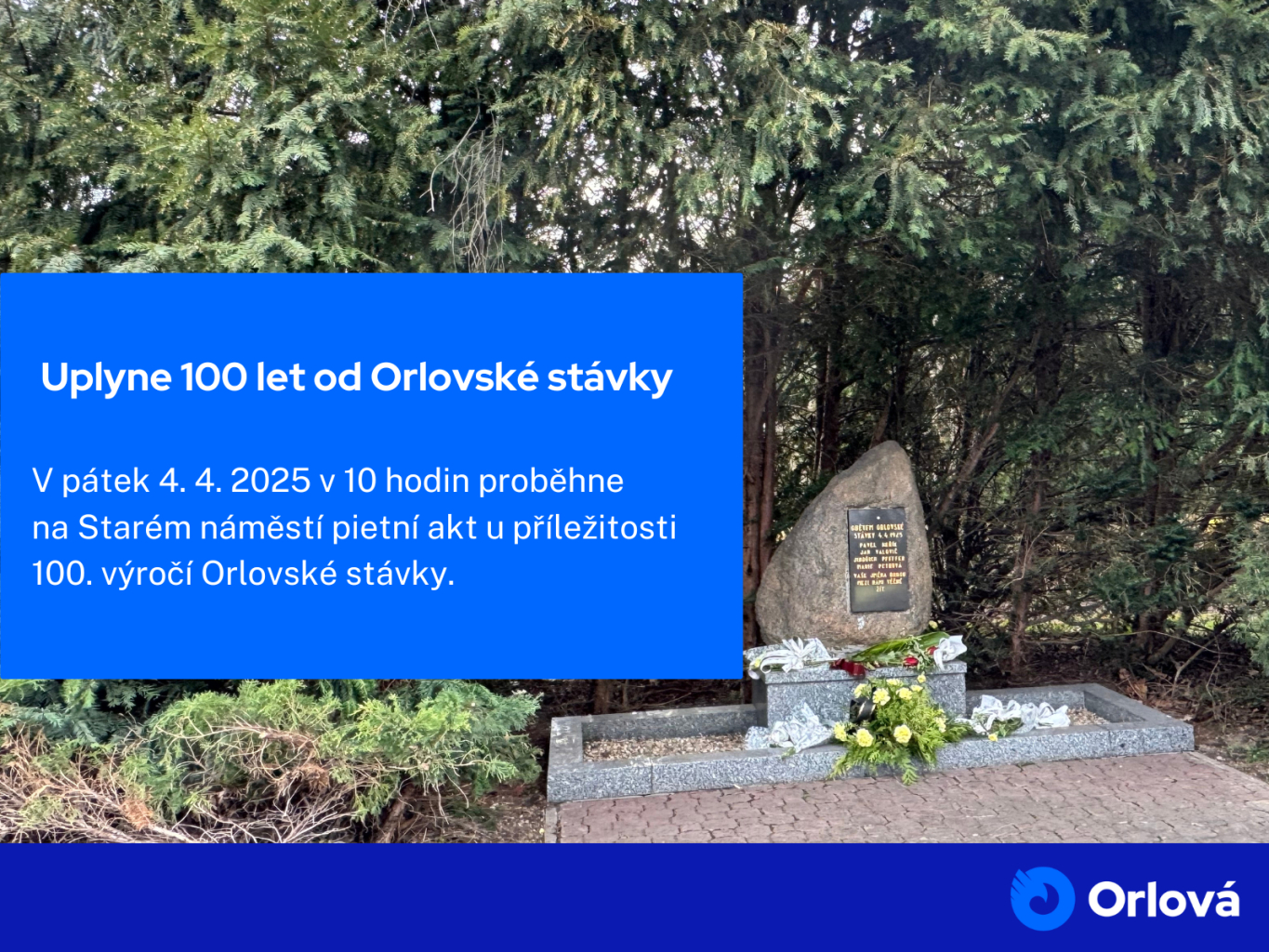 UPLYNE 100 LET OD ORLOVSKÉ STÁVKY