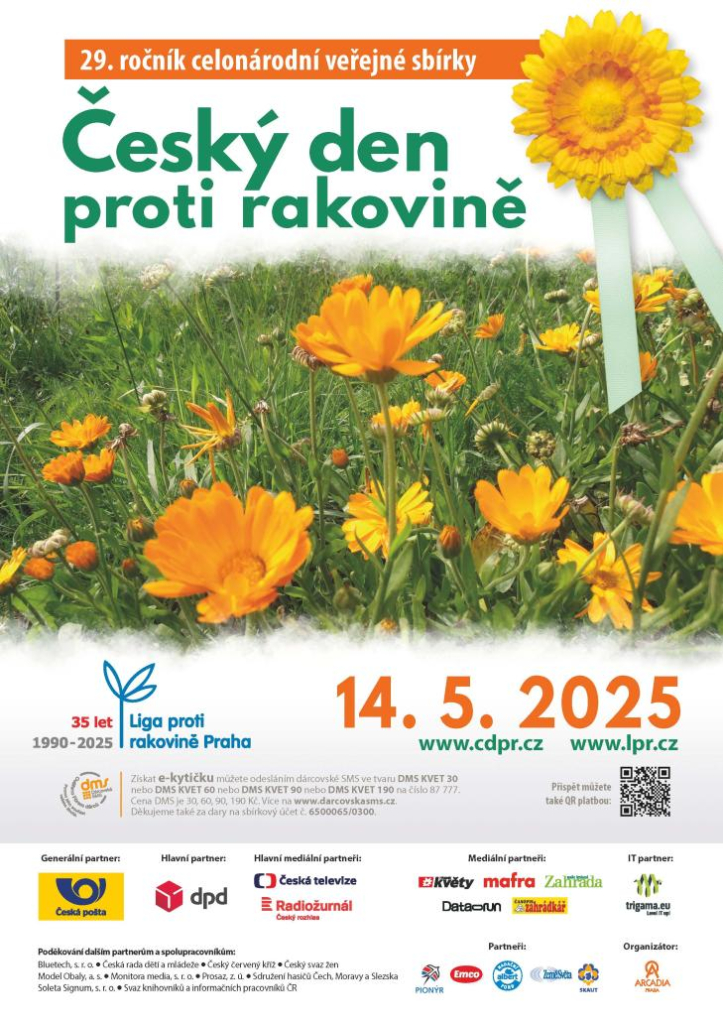 ŽLUTÉ KYTIČKY VYKVETOU VE STŘEDU 14. KVĚTNA