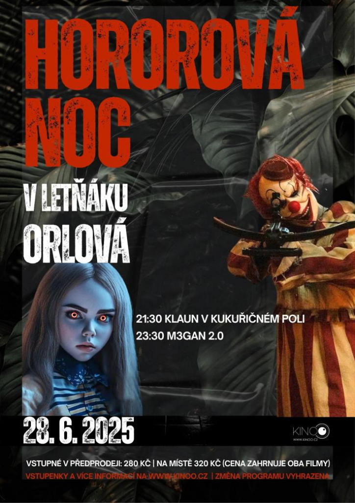 VYCHUTNEJTE SI STRAŠIDELNOU ATMOSFÉRU POD ŠIRÝM NEBEM