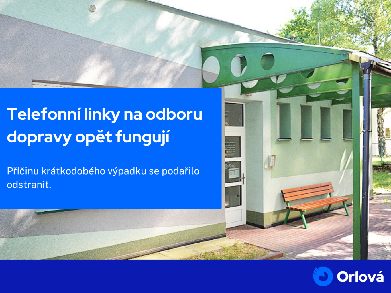TELEFONNÍ LINKY NA ODBORU DOPRAVY JSOU OPĚT DOSTUPNÉ