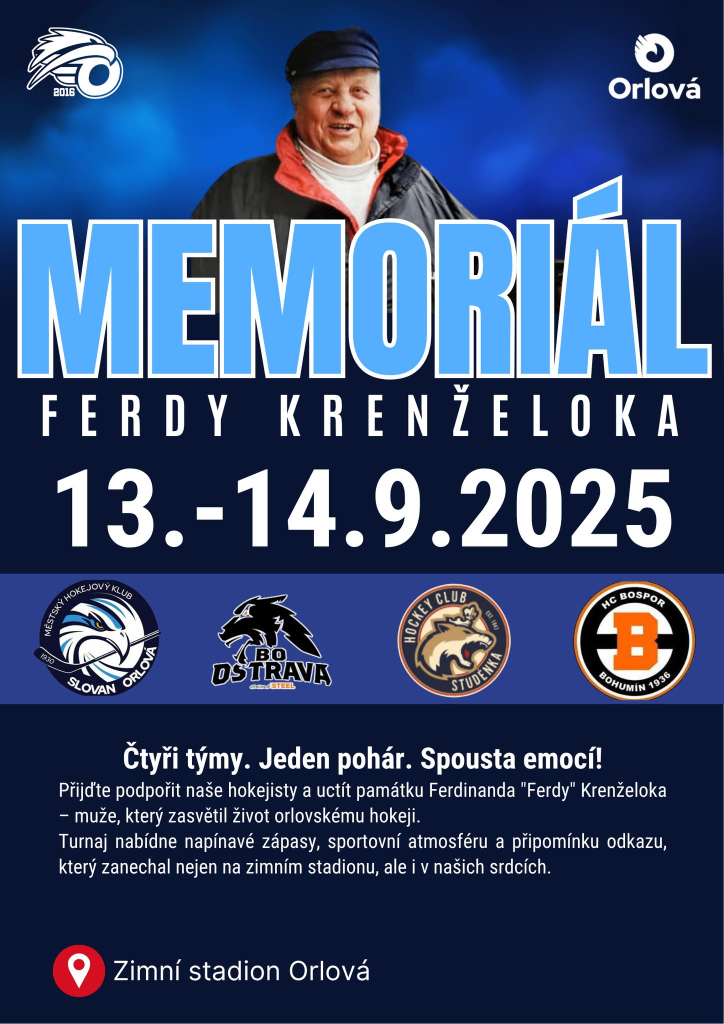 PŘIJĎTE FANDIT SLOVANU NA MEMORIÁLU FERDY KRENŽELOKA