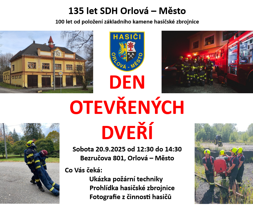 BRÁNY HASIČSKÉ ZBROJNICE SE OTEVŘOU VEŘEJNOSTI