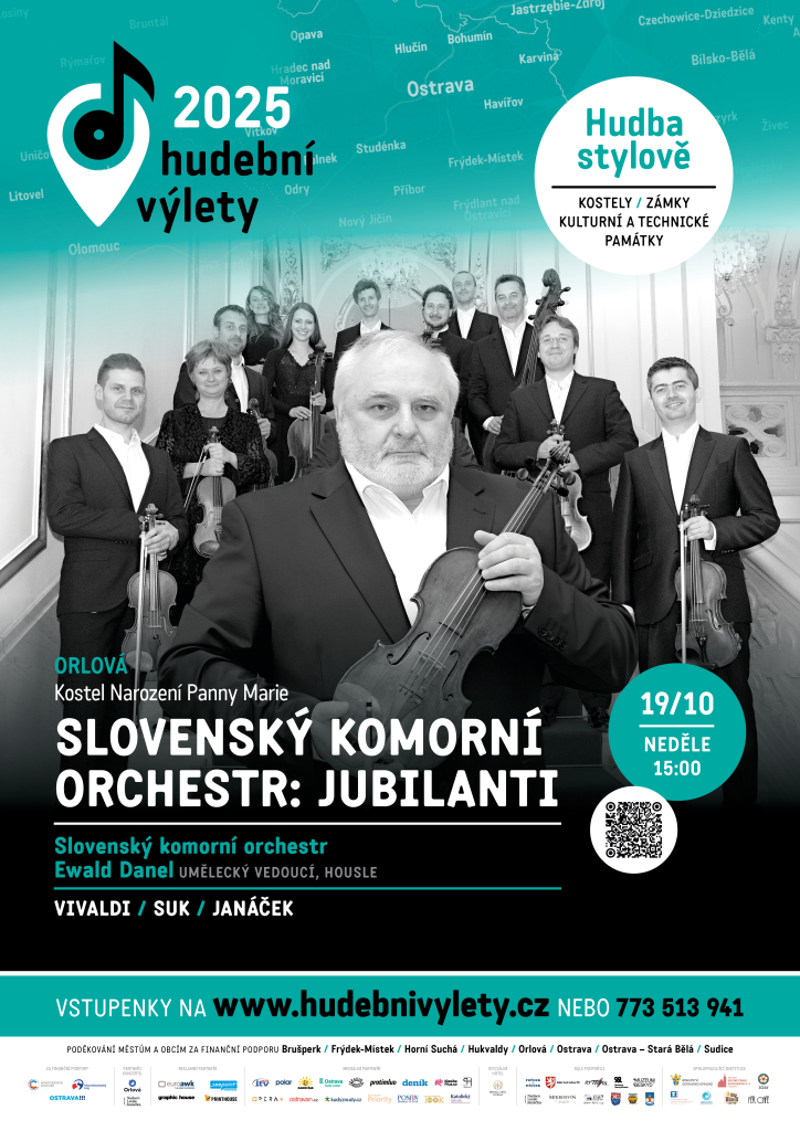 VYDEJTE SE NA HUDEBNÍ VÝLET SE SLOVENSKÝM KOMORNÍM OCHESTREM