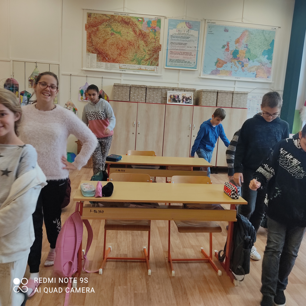 Žáci ze ZŠ Jarní se zapojili do pohybové výzvy „Pohyb je radost. BINGO!“