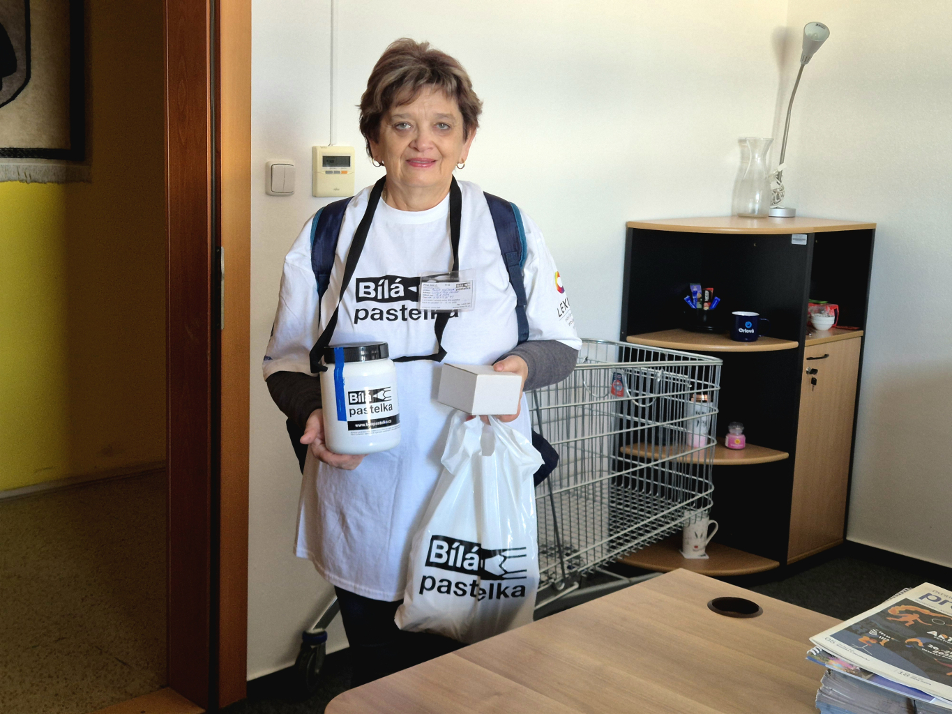 DO STŘEDY PROBÍHÁ SBÍRKA BÍLÁ PASTELKA