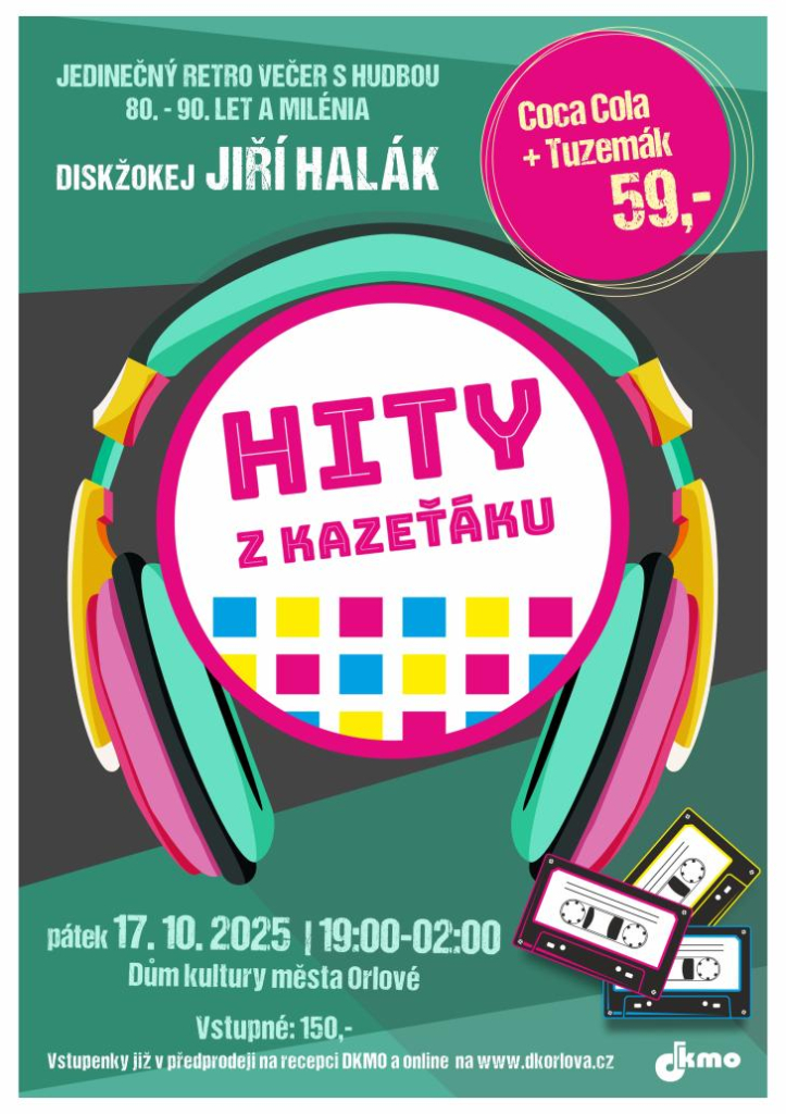 PŘIJĎTE SI ZATRSAT NA HITY Z KAZEŤÁKU