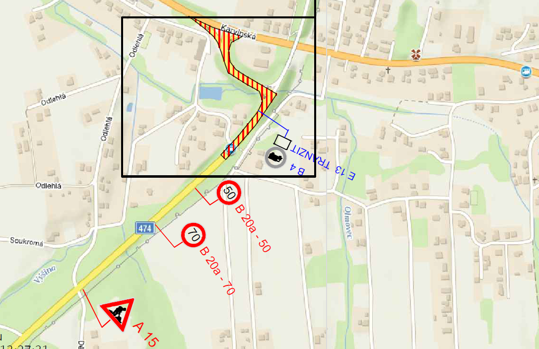 OPRAVA NÁJEZDU V DĚTMAROVICÍCH ZAČNE 7. LISTOPADU