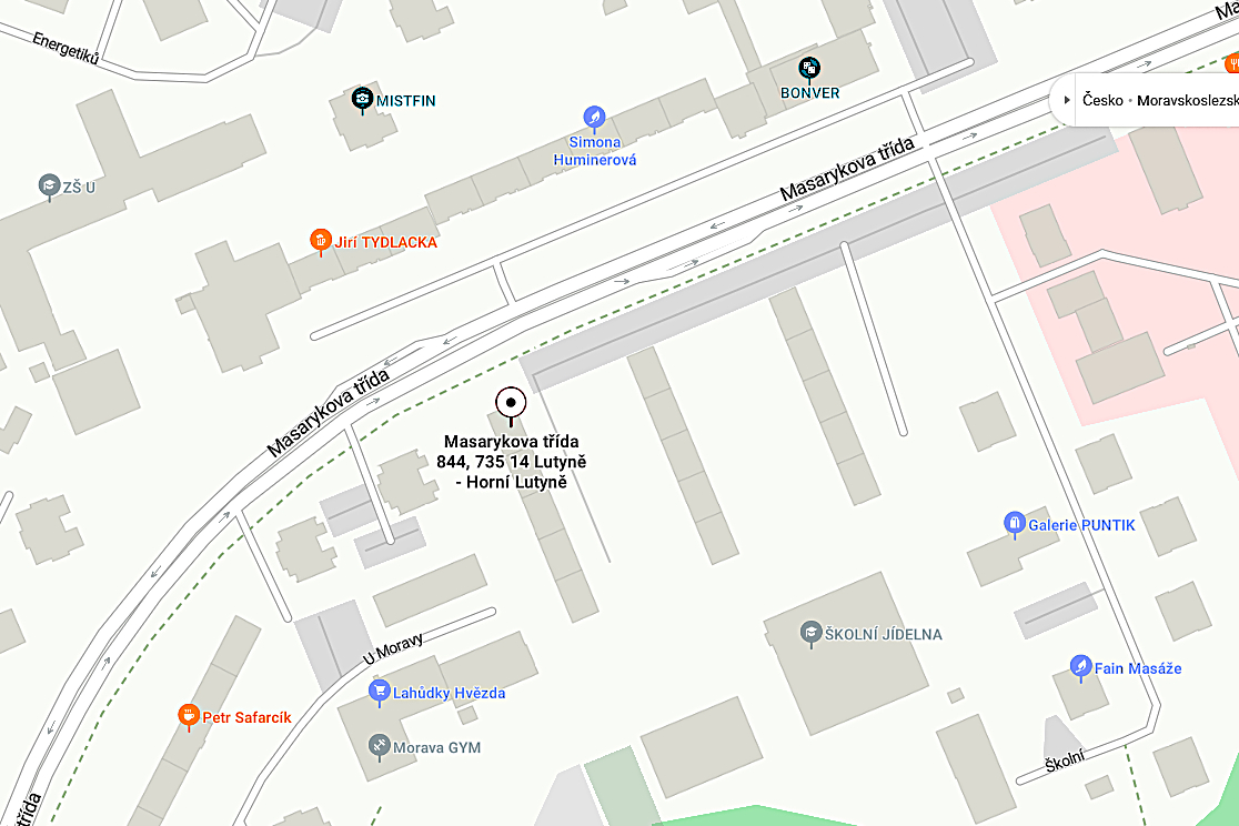 NA MASARYKOVĚ TŘ. SE VYMĚNÍ KABELOVÉ VEDENÍ