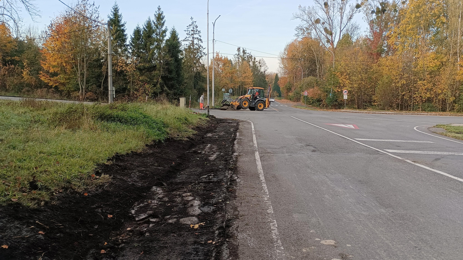 SPRÁVA SILNIC OPRAVUJE KŘIŽOVATKU NA KOPANINÁCH