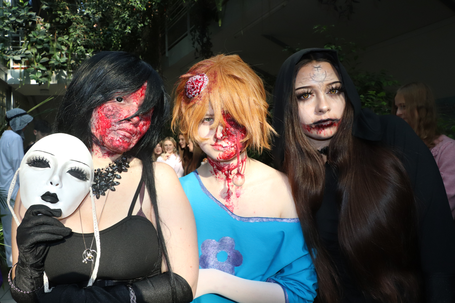 HALLOWEENSKÁ PŘEHLÍDKA NA GYMPLU NABÍDLA PARÁDNÍ KOSTÝMY