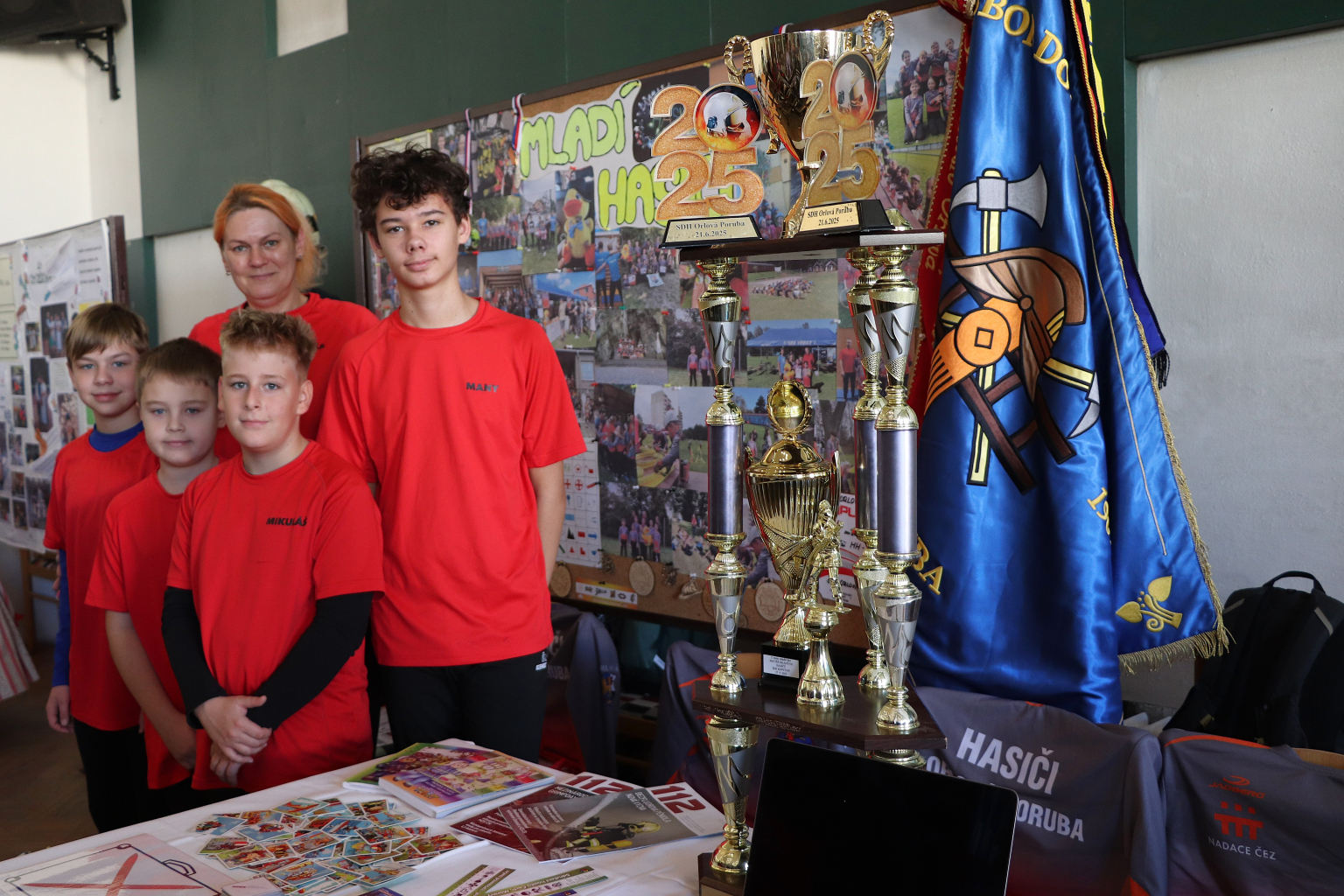 MLADÍ HASIČI Z SDH ORLOVÁ-PORUBA ROZŠIŘUJÍ SVÉ ŘADY