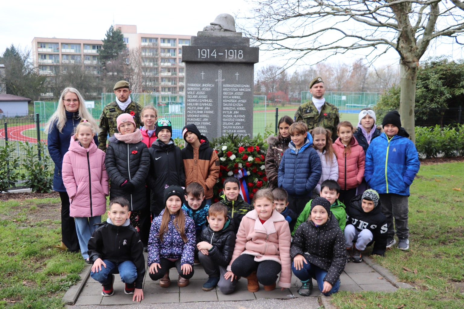 ORLOVÁ UCTILA PAMÁTKU VÁLEČNÝCH VETERÁNŮ