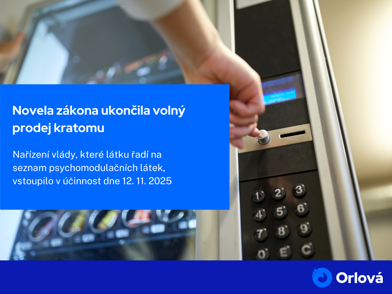 NOVELA ZÁKONA UKONČILA VOLNÝ PRODEJ KRATOMU