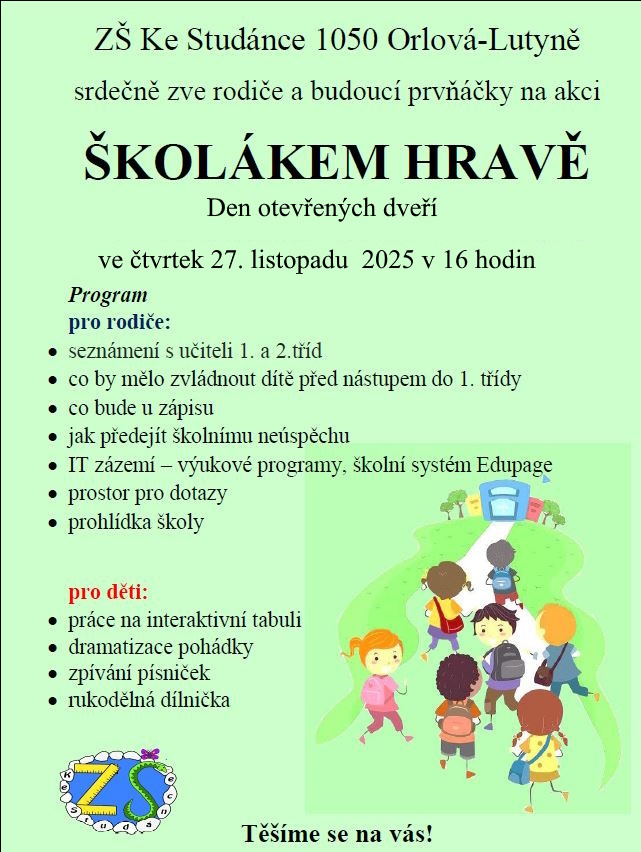 ZŠ Ke Studánce - Den otevřených dveří