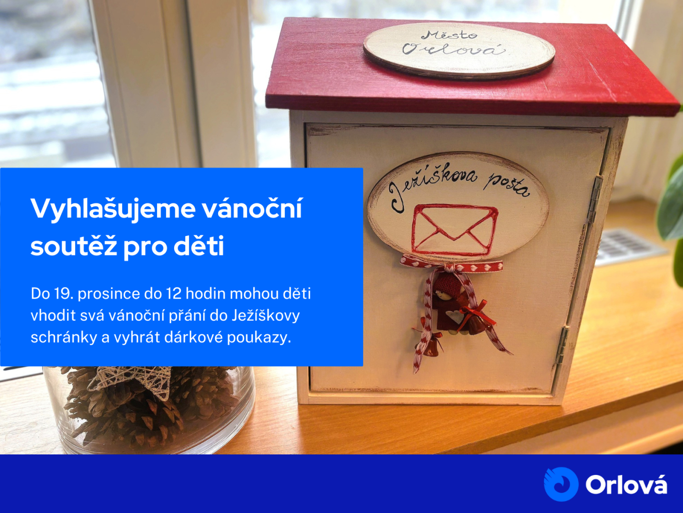 VYHLAŠUJEME VÁNOČNÍ SOUTĚŽ PRO DĚTI