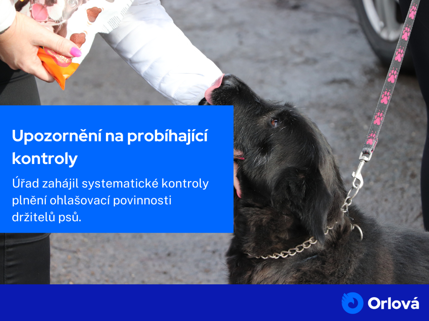 UPOZORŇUJEME NA PROBÍHAJÍCÍ KONTROLY